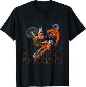 Eli-Tomac 2026 Motocross Supercross - Bike Race Gift T-Shirt, All Colors, Gift for Women Men, Made In USA, US Size S-6XL, 100% cotton, Classic Fit, Unisex T-Shirt