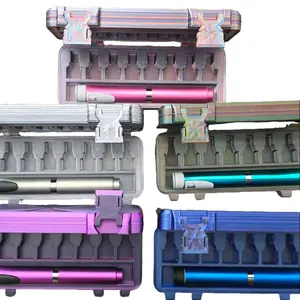 Peptide pen storage case W/ free gift - 8 tip slots Office School Supplies Office Desk Accessories