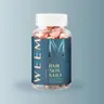 Weem Hair Skin & Nails Gummies - Vegan, Plant Based, Gluten Free. Natural Edible Vitamin Supplement America's #1 Hair Skin Nails Brand.