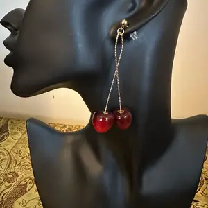 Double Cherries Earrings
