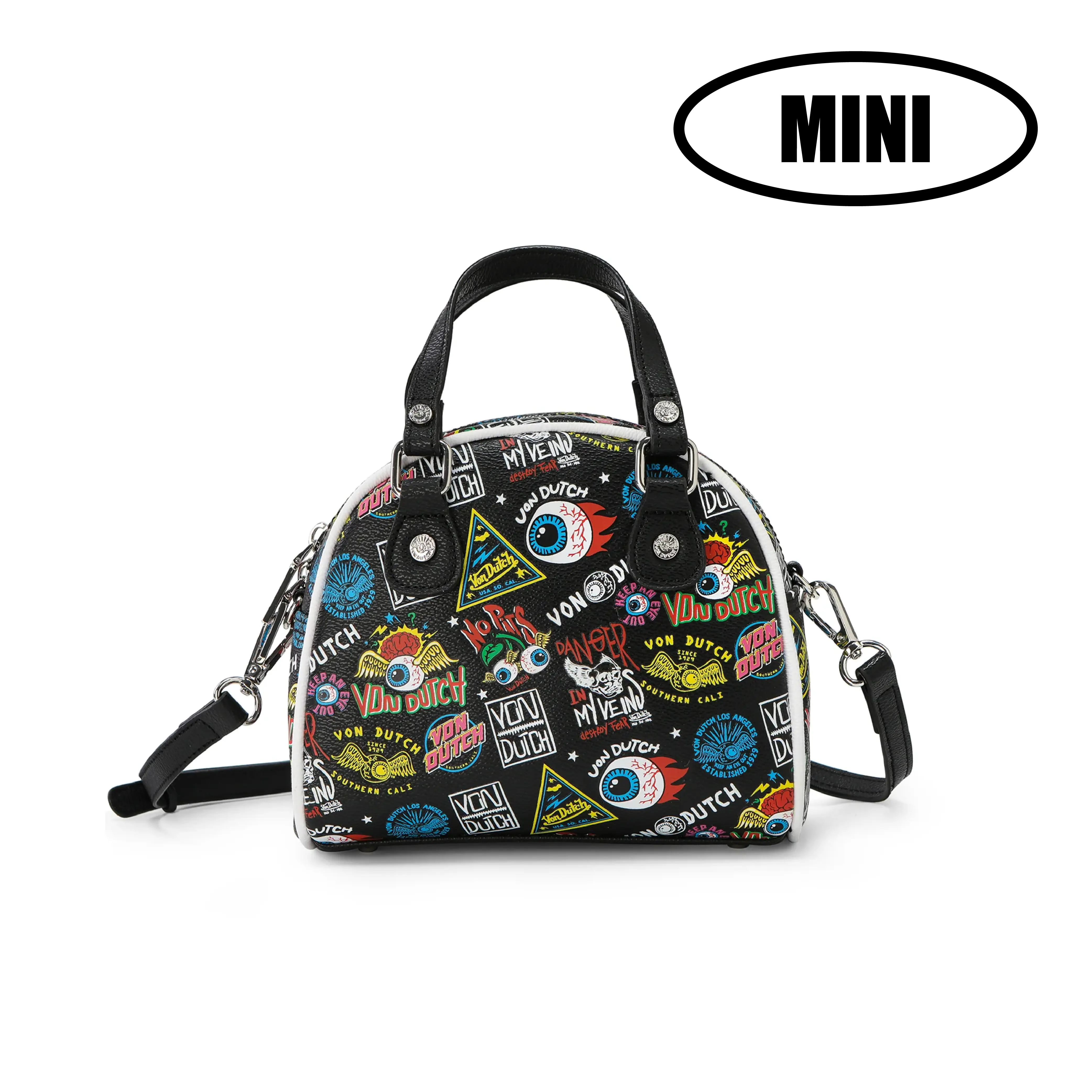 Mini Bowling Bag - Black Jax
