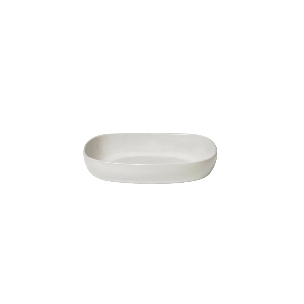 Blomus 64763 VAHLO Ceramic Dinner Plate - Glossy, Moonbeam & Beige