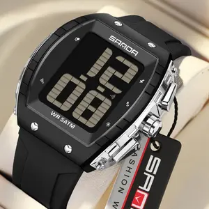 Talking Digital Watch for Seniors & Visually-Impaired Users – Waterproof, Luminous, Large Number Display, Multifunction Wristwatch