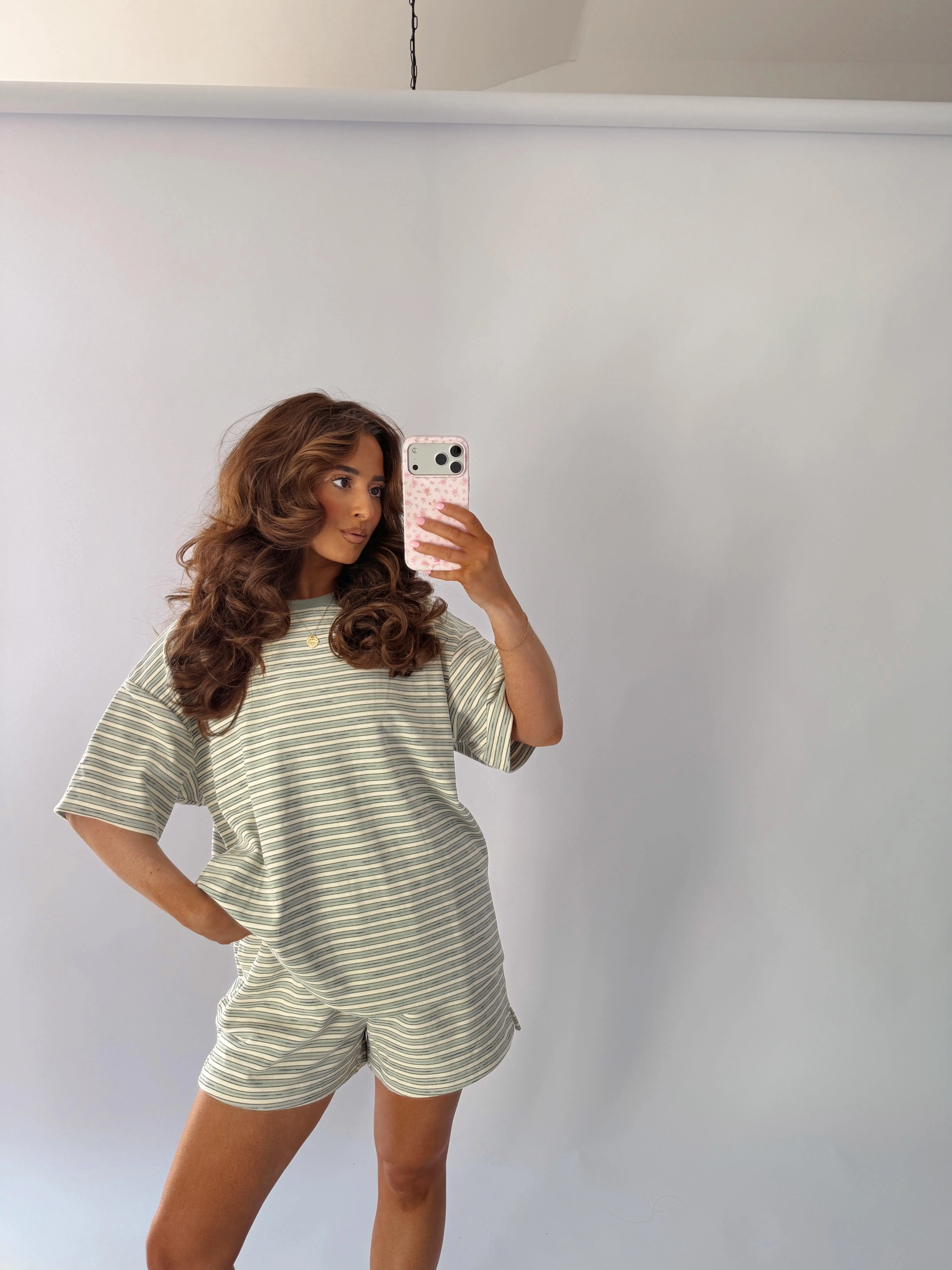 Sophie Striped Set (Mint Chip) RESTOCK