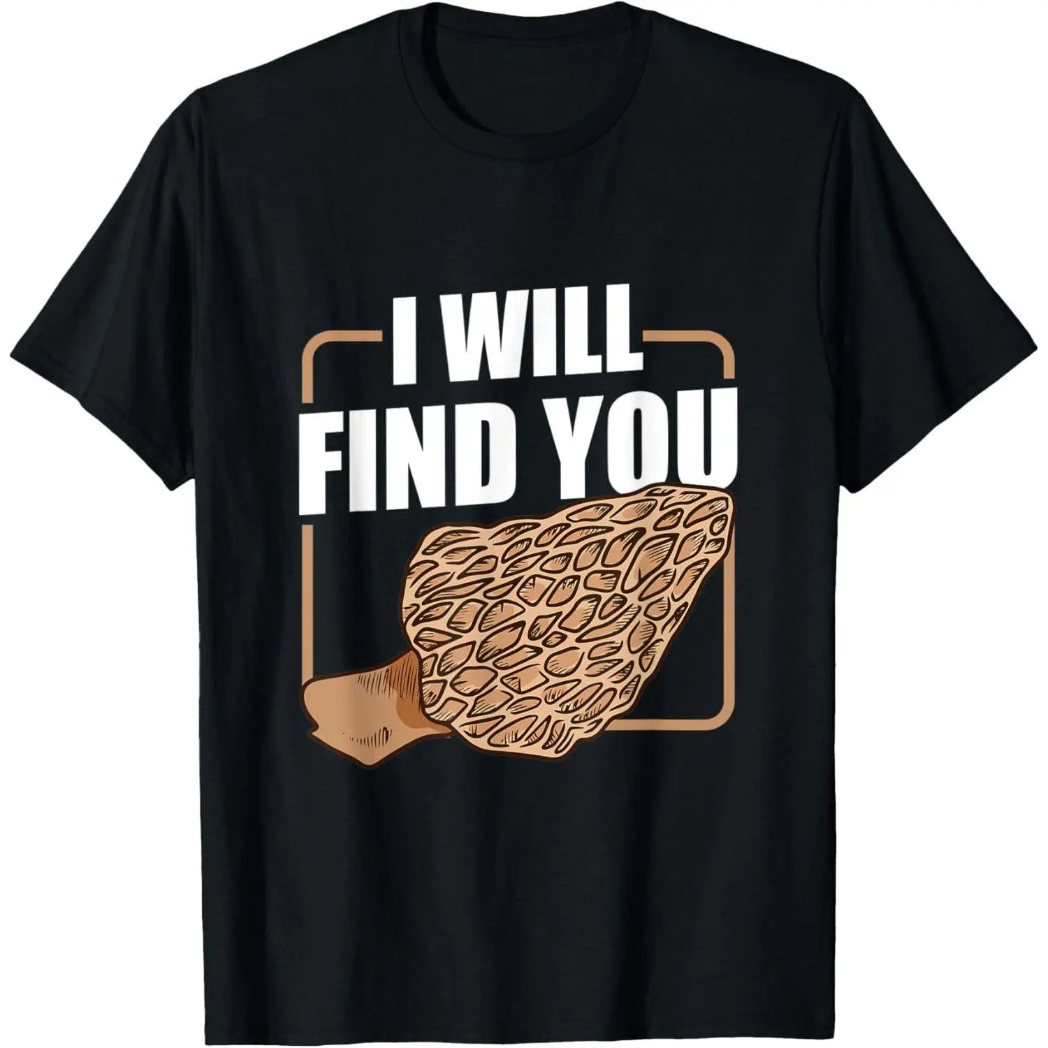 Men's Short-Sleeve Sports T-shirts Mushroom Hunting Picking Foraging Morel Hunter Mycologist Outdoor  Breathable Athletic Top