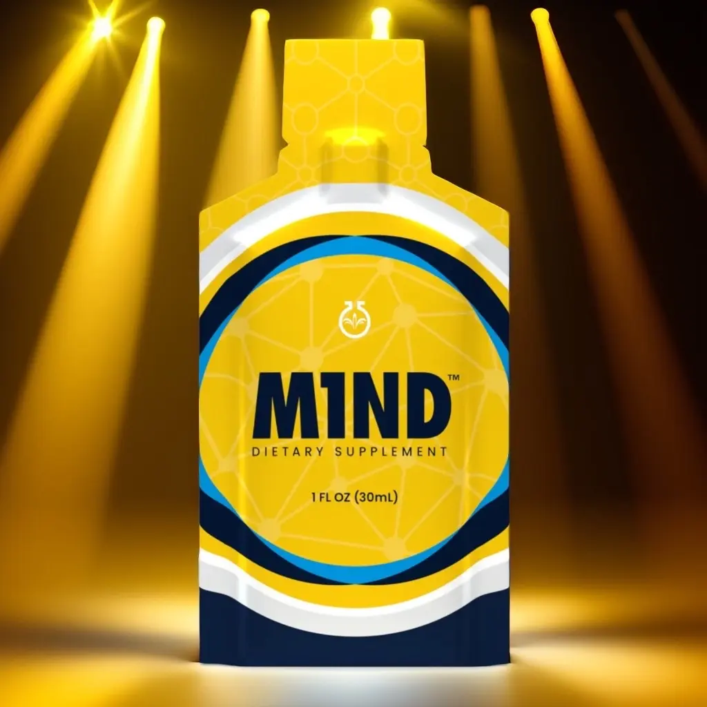 M1ND Daily Brain Booster – Memo-Q, L-Theanine, GABA, NALT
