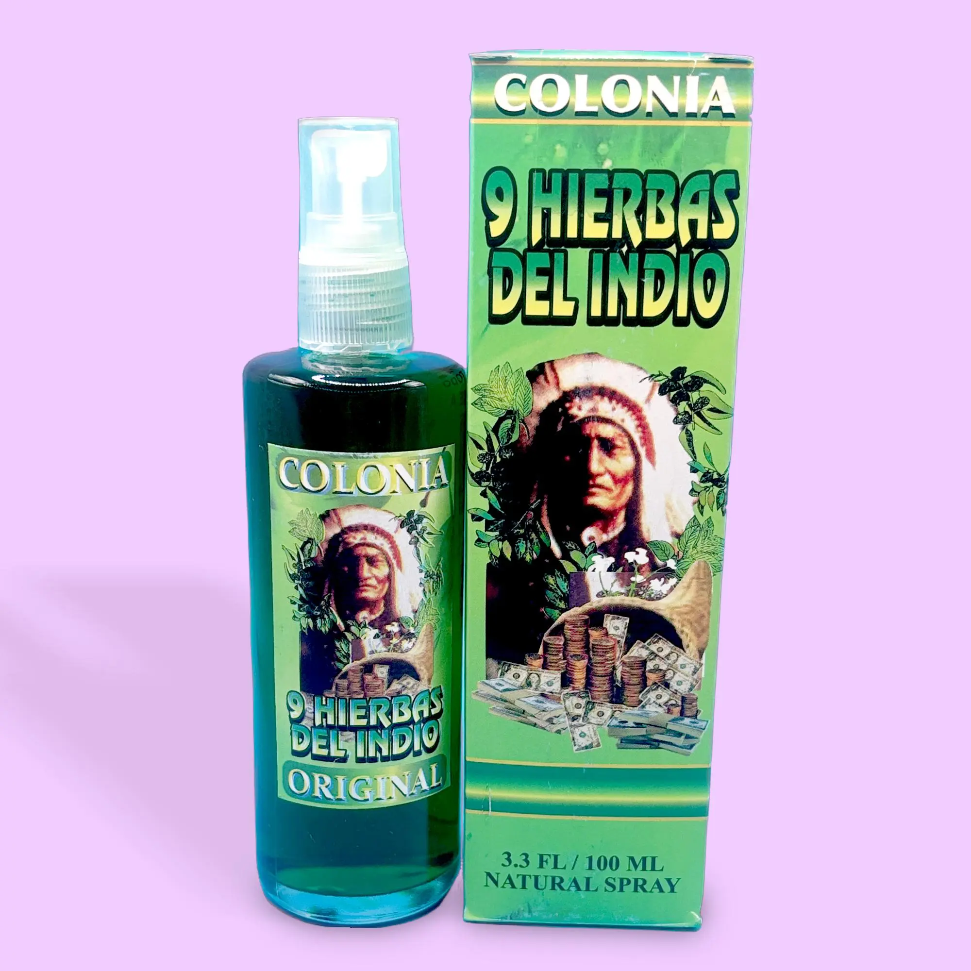 9 Hierbas de Indio Cleansing Spiritual Unisex