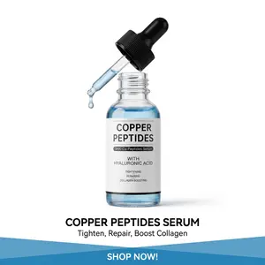 GHK Cu Peptide Serum – Copper Peptide Serum for Tightening, Collagen Boosting & Hydrating – Topical GHK-Cu with Hyaluronic Acid Skin Repair tiktokshopspringglowup
