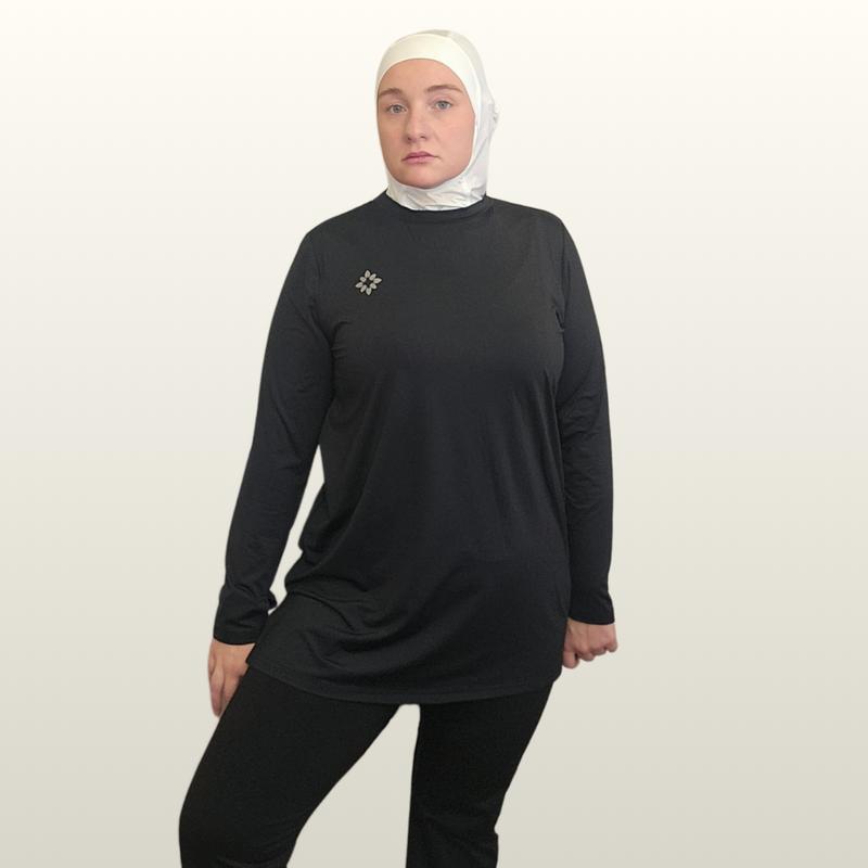 The All-Around Athlete Top in Black