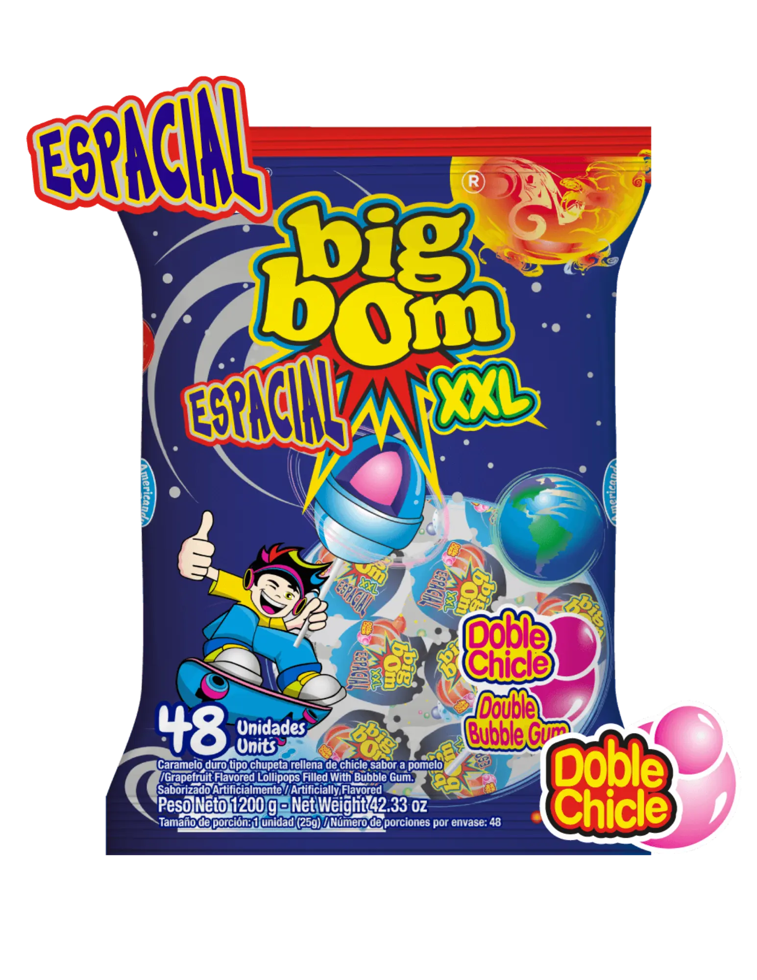 Americandy XXL Lollipops, Espacial Americandy XXL Lollipops, Espacial