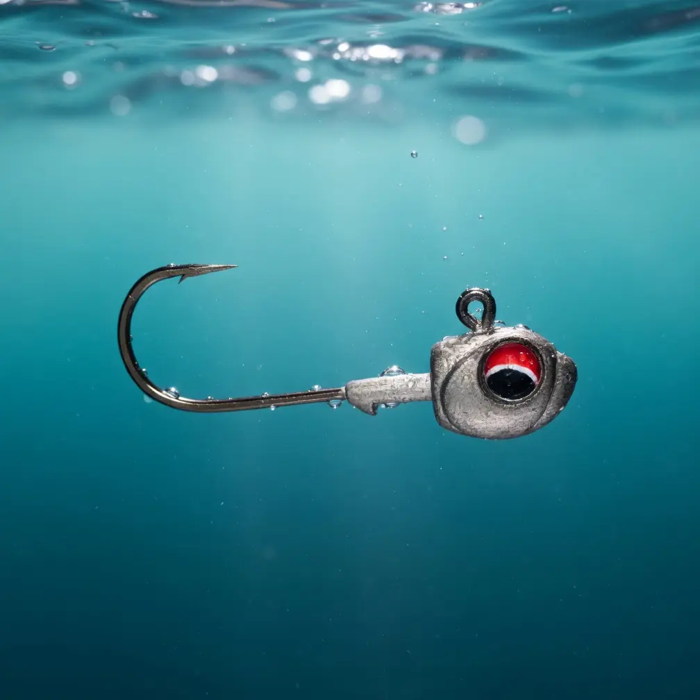 USA BASS TACKLE Mark-17 Tungsten Minnow Head Swimbait Jig, Custom