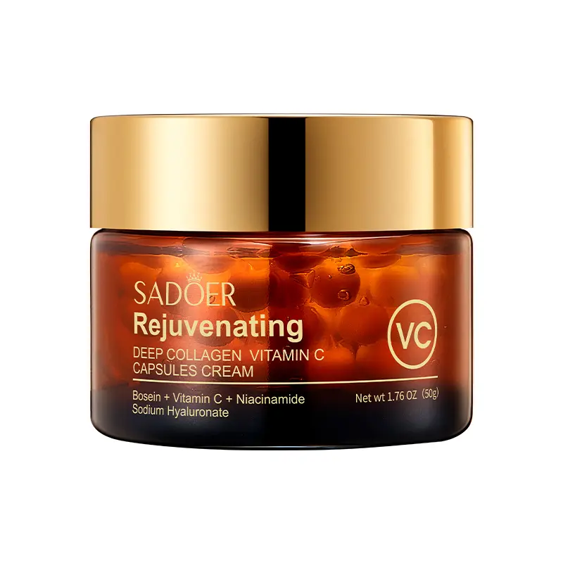 Korean Face Cream, Collagen & Vitamin CMoisturizer, Glow-Boosting Skin-SupportingFormula for Deep Hydration