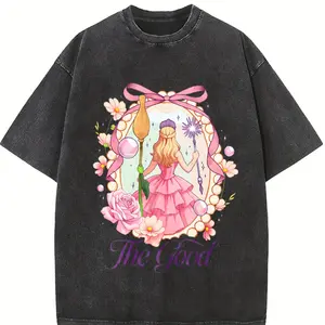 Wicked Change For Good Coquette Comfort Colors Shirt, Wicked Friendship T-Shirt, Retro Pink Green Musical Shirt, Broomstick Magic Wand Gift Shirt