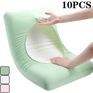 10pcs Single-Use Pillow Case, Disposable Thickened Breathable Pillowcase for Travel, Hotel,