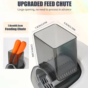 Electric Cheese Grater, Electric Slicer Shredder, Electric Vegetable Slicer Salad Maker, Fruit Cutter, Food Processor Spiralizer For Fruits Veggies