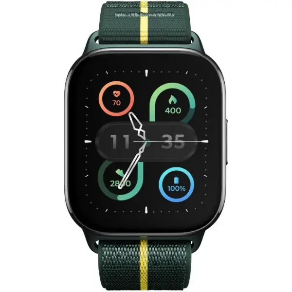 Refurbished Motorola Moto Watch Fit (GPS) Trekking Green - Premium with 1 Year Warranty by BITB