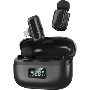 Microphone for Video Recording - Noise-Cancelling mini Microphone,Portable Microphone,Suitable for Mobile Phone Lapel Microphone  for YouTube,  Live Streaming, blogs