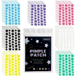 Trendy Star Pimple Patches, Selfie-Friendly, Viral Tiktok Look, Single Item, Non-Flammable, Made in China