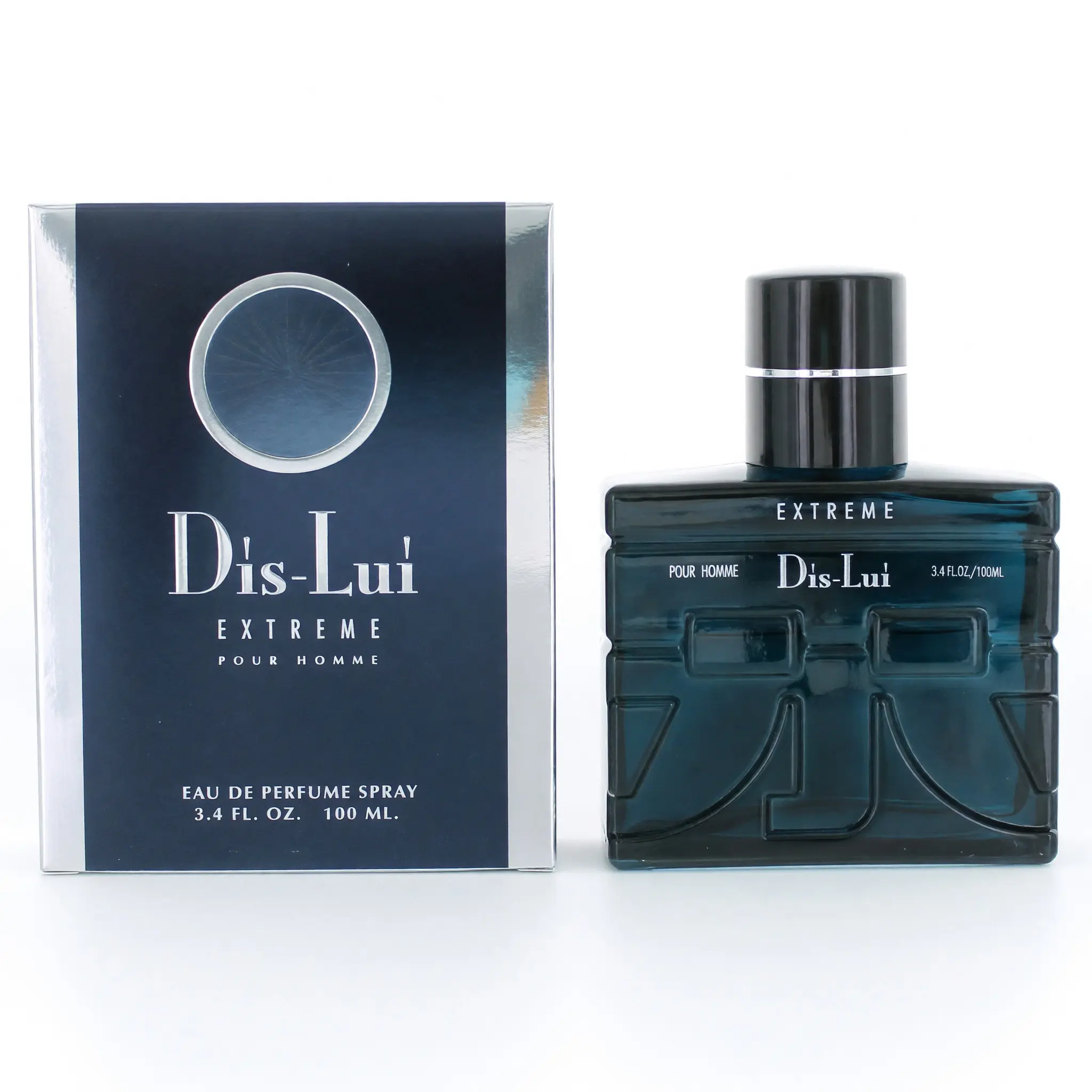 YZY Dis Lui Extreme Men's EDP Spray - 3.4 oz (3.4 fl oz), Bergamot, Citrus Amber Fragrance