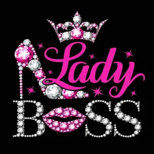 1pcs 5D DIY diamond painting set, 5D diamond art set, animation, crown, high heels, pink lips diamond painting set full round drill DIY, mosaic, diamond art, DIY art home decor, gift, Diamond Painting Kit