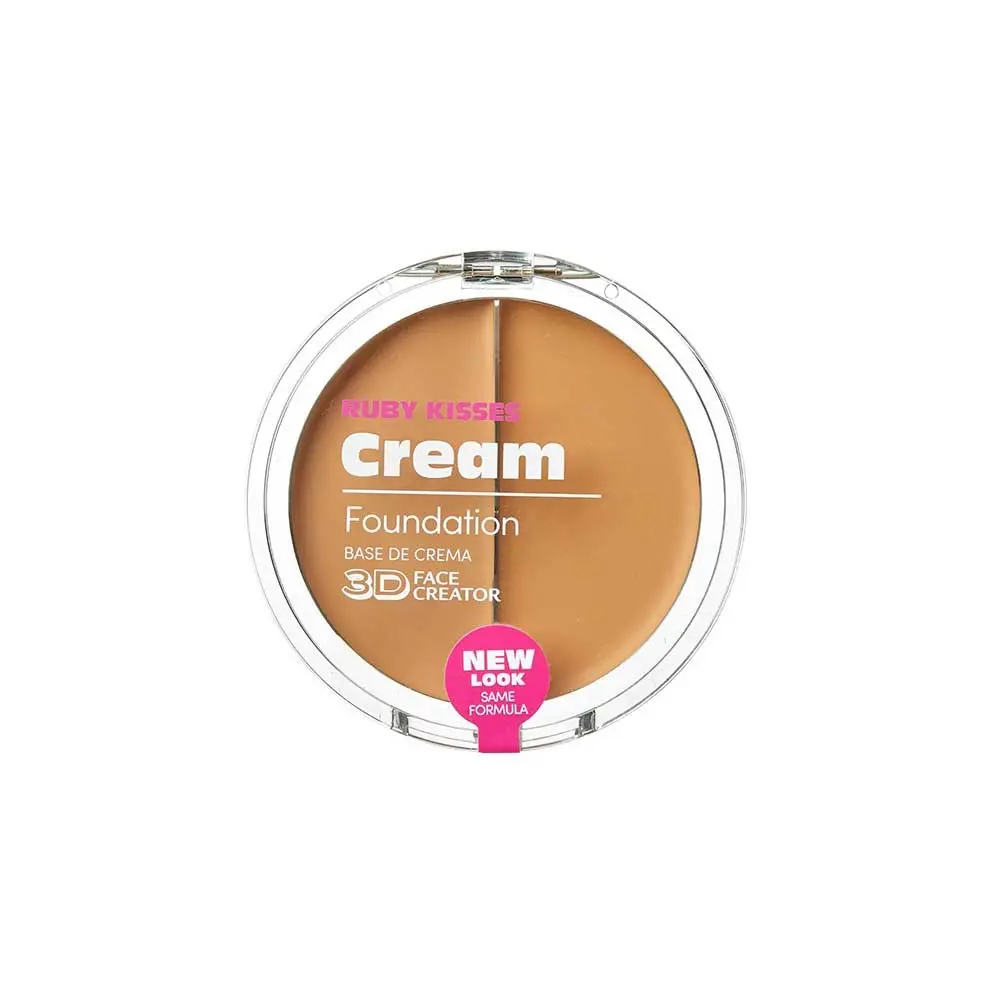 3D Face Creator Duo Foundation & Concealer - Buildable Coverage Non-Greasy Cream for Flawless Complexion - Makeup Cosmetic