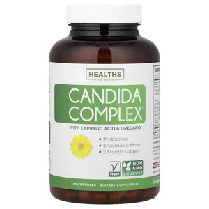 Healths Harmony Candida Complex, 120 Capsules