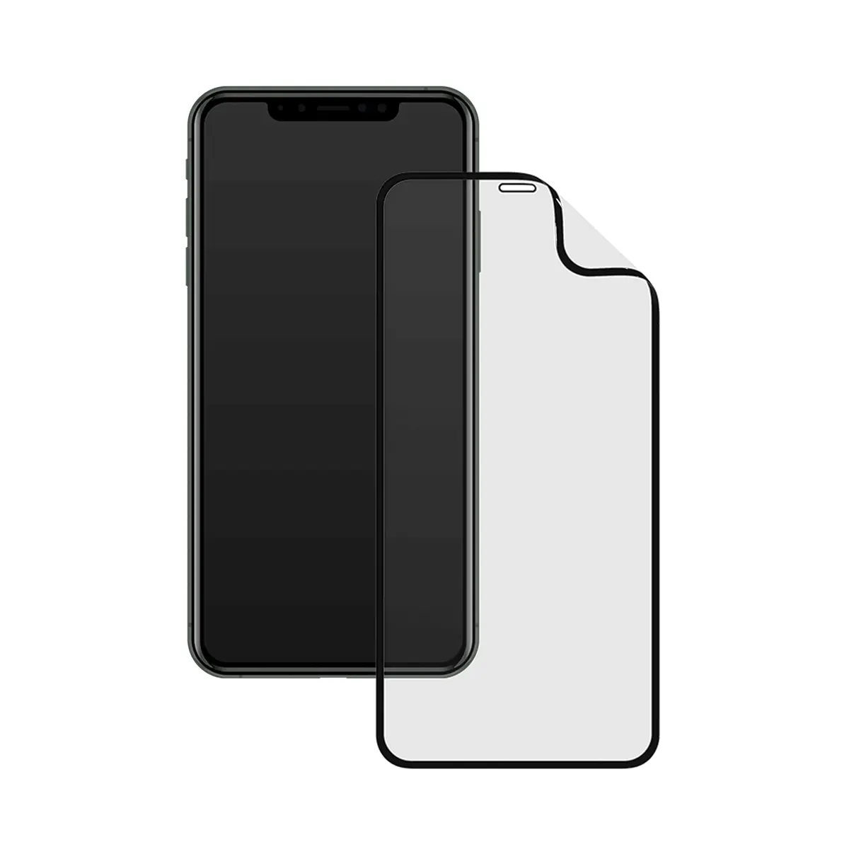 RhinoShield Impact Protection Screen Protector for iPhone 11 Pro Max/XS Max, Front Only
