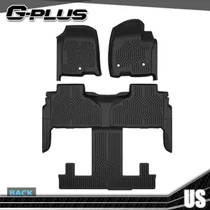 All Weather 3D TPE Floor Mats Fit For 2021-2024 Chevrolet Tahoe/GMC Yukon
