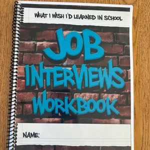 Job Interview Workbook for High School SPED