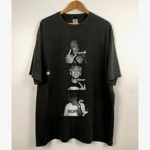 Hiphop Rapper Vintage Tee Retro Xxxtentacion Shirt Lils S Speep Wrld Rapper Tee Music Shirt Rip Gift For Fan Menswea Essential Cotton
