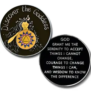 Discover The Goddess Sobriety Medallion, Chip, Token, Coin