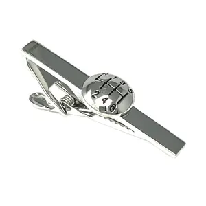 MENDEPOT Dome Car Gear Tie Clip Men Tie Bar Gift For Father Husband