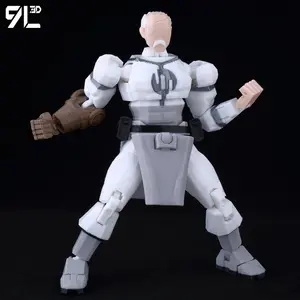 9L3D Invincible Boy Lucky13 Dummy13 Conquer Invincible Mark Superheroes Anime Titan13 3D Printed T13 Collectible Model Toys