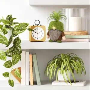 Christmas Decoration Rudolph Plush Succulent Faceless Doll, Christmas Home Decor Ornament, Perfect Gift Choice for Christmas