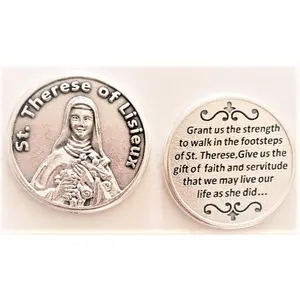 St. Therese of Lisieux Pocket Coin