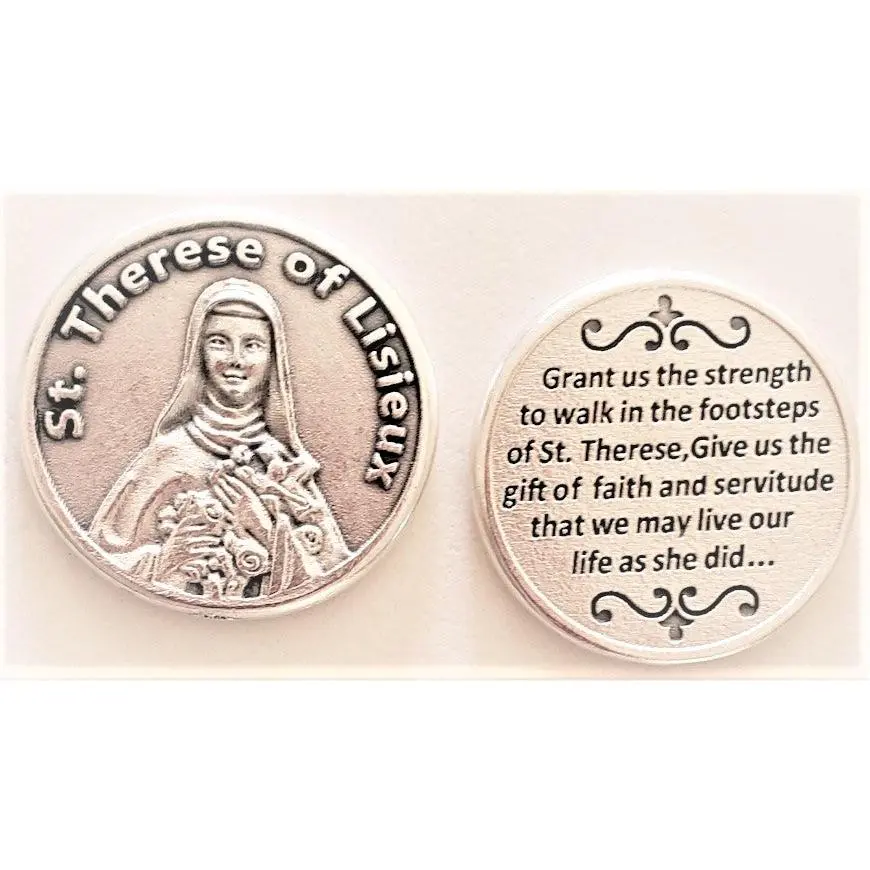 St. Therese of Lisieux Pocket Coin St. Therese of Lisieux Pocket Coin