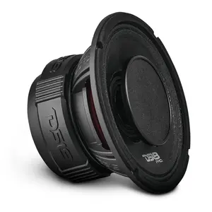 DS18 PRO 6.5" Coaxial Hybrid Mid-Range Car Stereo Speaker - 225W RMS, 4-Ohm Car Audio Component with Water-Resistant Cone and Built-in Driver