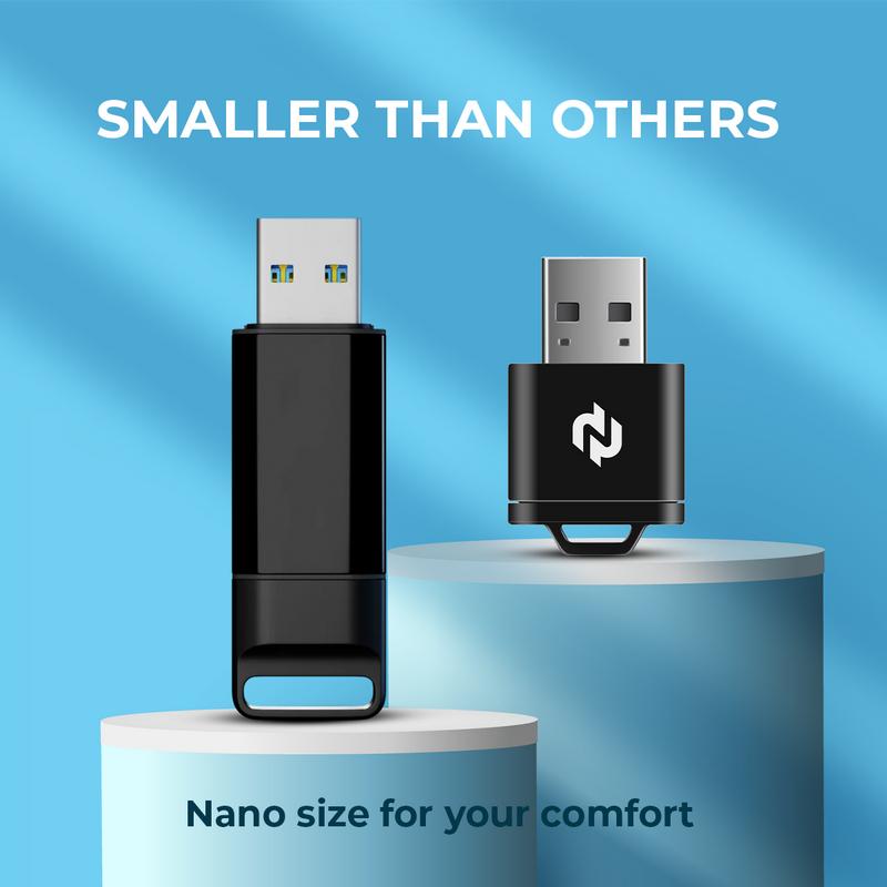 Wireless CarPlay Adapter by N - Plug & Play, convert your wired CarPlay or Android Auto connection to Wireless CarPlay or Android Auto