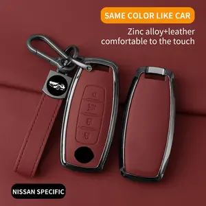 For Car Key Protection Case for Infiniti and Nissan Models, Four-Button Design, Durable and Stylish Accessory, Car Key Protector, Essential Car Accessories