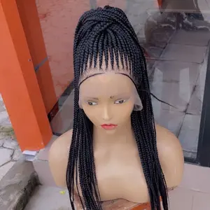 Handmade Shuku/Ponytail Cornrows Wig 30” Length with Baby Hair for Stylish and Elegant Hairstyles