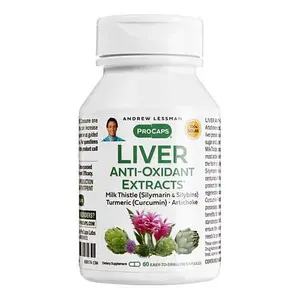 Andrew Lessman Liver Anti-Oxidant Extracts - 60 Capsules