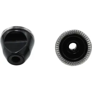 Bicycle Quick Release Rod Nut M5 Bicycle Axle Nut Bicycle Fixed Gear Hub Nut - 2pcs