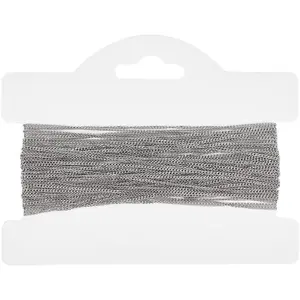 1 Card 32.81 (10M)  Necklace Chains 304 Stainless Steel Curb Link Chain for  Making
