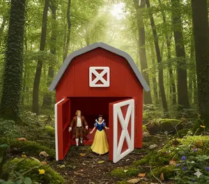 Spooky Farm & Haunted House Decor - 3D Printed Handcrafted Collectible Miniature for Display or Everyday Fun - Not for Children Under 3