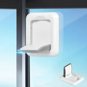 Sliding Door Lock 2-In-1 Safety Lock with Handle, Childproof and Pet Proof, Also Used as Cabinet Pull, Tool-Free Installation