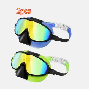 1pc/1pc/2pcs Of Anti-fog And Anti-leak Diving Swimming Goggles