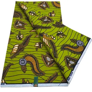 Authentic African Print 100%Cotton 6yards