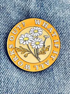 Daisy Design Brooch, Fashionable Enamel Flower Brooch Pin for Women & Men, Trendy All-match & Exquisite Brooch for Birthday Gift