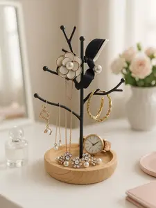 Mango Steam Jewelry Tree Hanger for Bracelets, Necklaces, Hoop Earrings, & Rings Organiser Racks