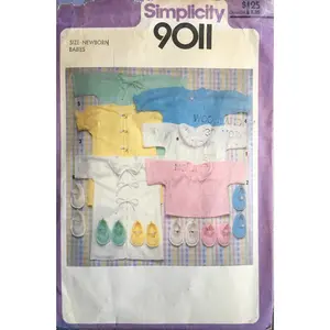 Simplicity 9011 Sewing Pattern (Vintage) UNCUT/CUT